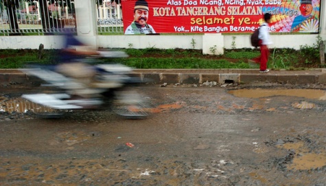 Perbaikan Jalan Nasional di Banten Rp 11 Miliar