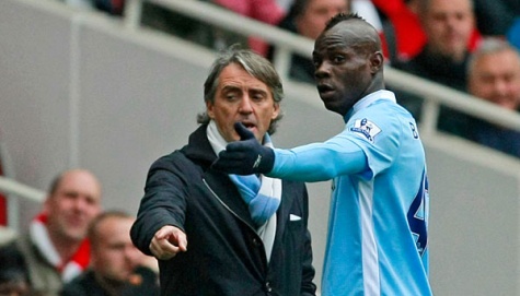 Mancini Bantah Balotelli Pindah ke Milan