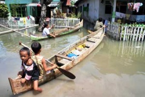 Banjir di Gorontalo, Ratusan Rumah Terendam