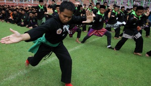 Pagar Nusa Jaga Keamanan Kiai dari Teror Orang Gila