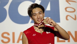 Indonesia Open 2018: Kento Momota Juara Tunggal Putra