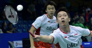 Piala Thomas 20 18: Markus/Kevin Menang, Indonesia - Malaysia 1-1