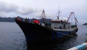 TNI AL Tangkap Kapal Pen cari Ikan Asal Malaysia di Selat Malaka