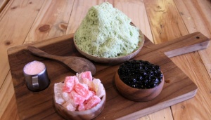 Aroma Teh Hijau dari Gunungan Es di Fat Bubble