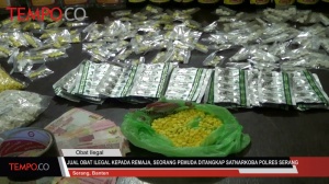 Toko Obat Keras Langganan Pelajar di Bekasi Digerebek Polisi