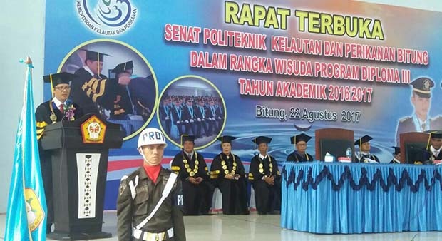 Wisuda Politeknik Kelautan Perikanan Bitung