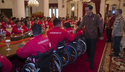 Asian Paragames 2018. Tim Balap Kursi Roda Uji Coba ke Cina