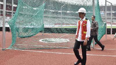 Jokowi Bandingkan Billboard Cak Imin dengan Asian Games 2018