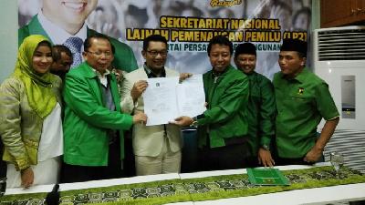 Pilgub Jabar, PPP Masih Berharap Ridwan Kamil Pilih Uu Ruzhanul
