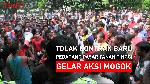 Tolak Kontrak Baru, Pedagang Pasar Tanah Tinggi Gelar Aksi Mogok