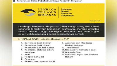 Suku Bunga Simpanan Diperkirakan Stabil Sepanjang 2018