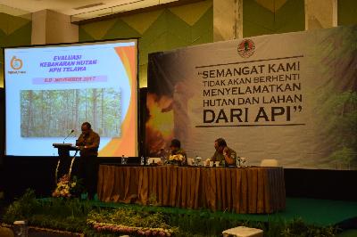 Upaya Pencegahan Karhutla Masih Jadi Prioritas KLHK di 2018
