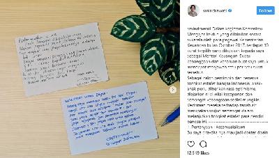 Minta Emas 1 Kg ke Sri Mulyani, Fadavi: Cuma Iseng tapi...