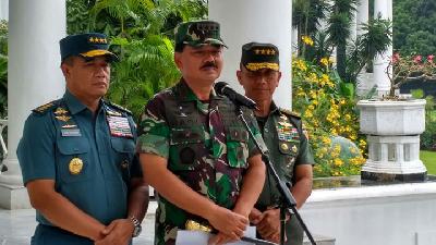 Pen jelasan Hadi Tjahjanto Soal Pembatalan Mutasi 16 Pati TNI