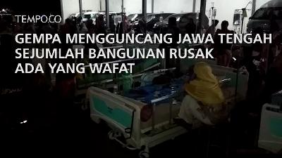 Gempa Mengguncang Jawa Tengah, Sejumlah Bangunan Rusak