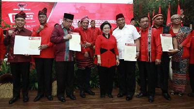 Pilkada 2018, Mega Minta Cagu b Usungan PDIP Tingkatkan Pendidikan