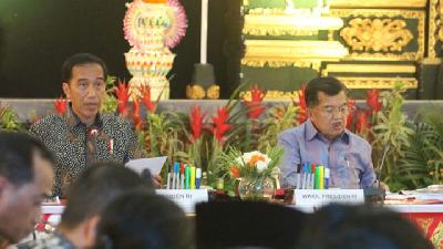 Jusuf Kalla Liburan Tahun Baru di Bali
