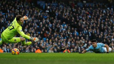 Hasil Liga Inggris : Manchester City Bantai Bournemouth 4-0