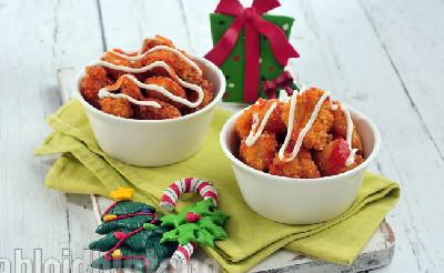 Resep Menu Hari Natal Chicken Pop Mayo