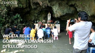 Wisata Religi Goa Maria Lawangsih di Kulonprogo