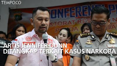 Artis Jennifer Dunn Ditangkap terkait Kasus Narkoba