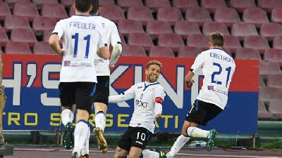 Atalanta Singkirkan Napoli di Perempat Final Coppa Italia