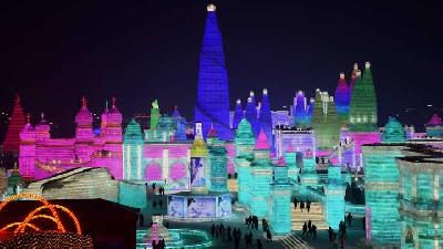 Menikmati Sensasi Keindahan Harbin International Ice Festival