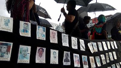 Kamisan Perdana 2018, Jokowi Diminta Wujudkan Agenda Reformasi