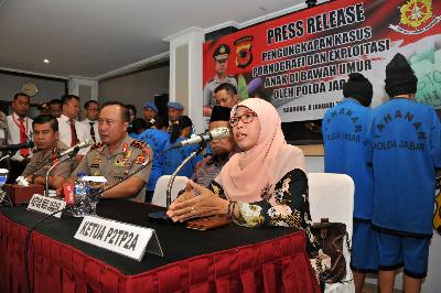Kasus Video Porno Anak, Polda Jabar dan P2TP2A Bahas Trauma Healing