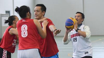 Asian Games 2018: Wahyu Widayat Jati Latih Basket 3X3 Putri