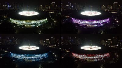 ESDM: Pencahayaan Lampu GBK Hemat 50 Persen, Ini Alasannya