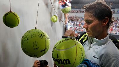 Rafael Nadal Raih Trofi ke-11 di Tenis Barcelona Terbuka
