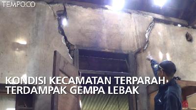 Begini Kondisi Kecamatan Terparah Terdampak Gempa