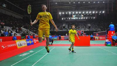 Indonesia Masters 2018: Kevin/Marcus Senang Juara di Istora