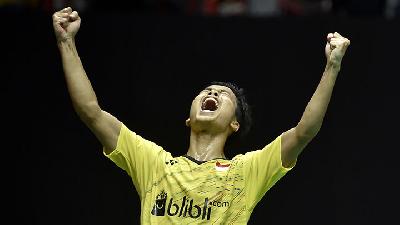 Anthony Ginting Juarai Indonesia Masters 2018