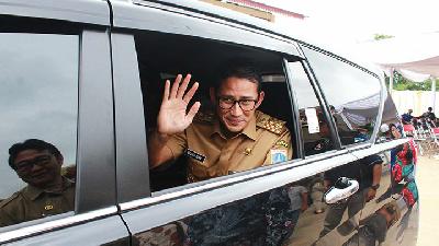Kisah Sandiaga Uno Rasakan Guncangan Gempa 8,5 SR di Kantor BMKG