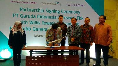 Garuda Indonesia Catat Kerugian USD 213,4 Juta Tahun 2017