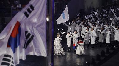 Dua Korea Sepakat Bersatu di Asian Games Jakarta 2018