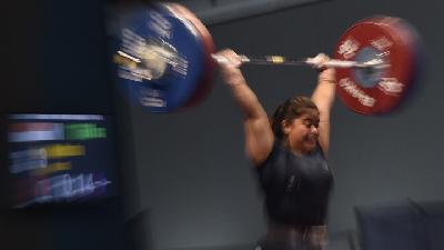 Asian Games 2018: Angkat Besi Latihan di Lampung, Ini Al asannya