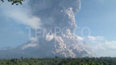Gunung Sinabung Meletus, Penerbangan via Bandara Kualanamu Lancar