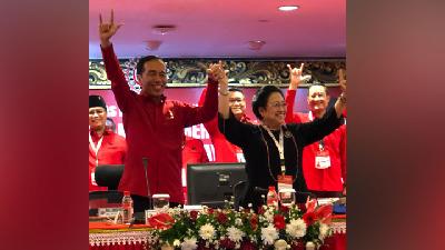 Megawati Resmi Umumkan Jokowi Sebagai Calon Presiden PDIP 2019