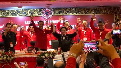 Megawati Putuskan Usung Jokowi seusai Pertemuan di Batu Tulis