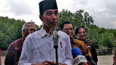 Begini Reaksi Jokowi ketika Ditanya soal Calon Wakil Presiden
