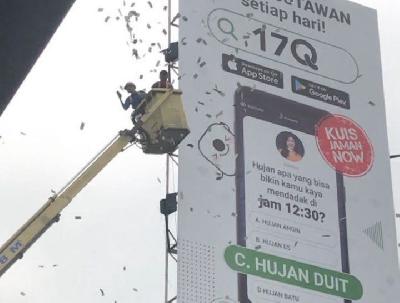 Hujan Duit di Kuningan Hanya 15 Menit, Lumayan Dapat Rp 20 Ribu