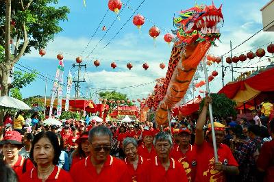 Kirab Budaya Tionghoa Banyuwangi Diikuti Kelenteng se-Jawa Bali
