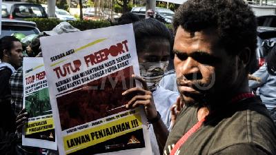 Warga Papua Tuntut Ditutupnya PT Freeport