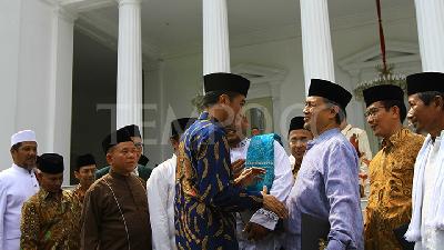 Bertemu Ulama, Jokowi Cerita Soal Pencapresan