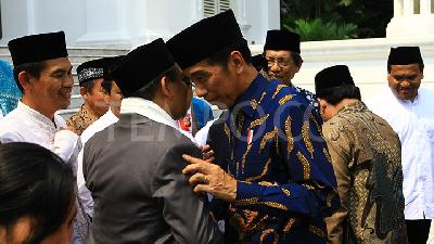 Bertemu Ulama, Jokowi Sampaikan Maaf dan Minta Masukan