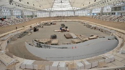 Velodrome dan Arena Berkuda Asian Games Rampung Mei 201 8