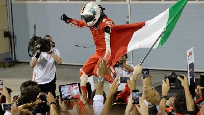 Klasemen Pembalap F1 Usai GP Bahrain: Vettel Peringkat Pertama